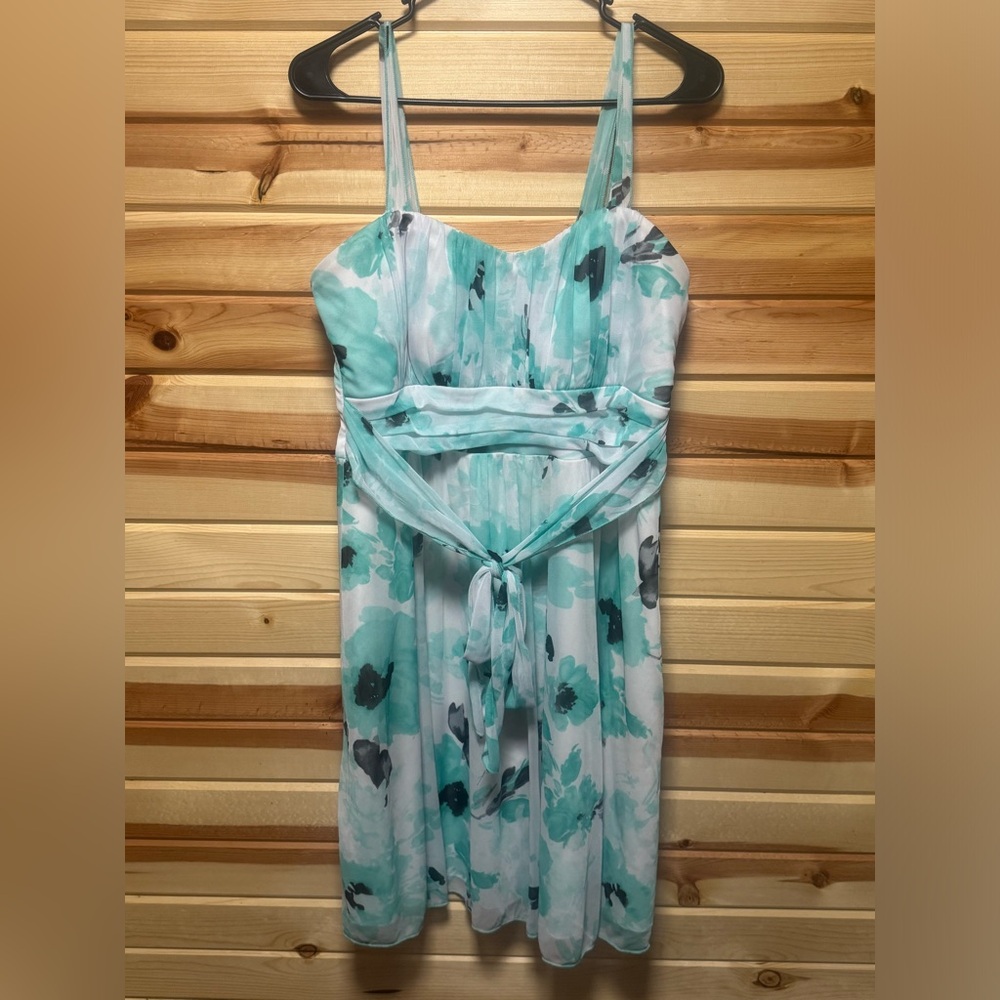 Blue dress